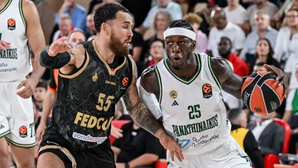 Μονακό – Παναθηναϊκός 92-84: Τρίτη ήττα για τους πράσινους στην Euroleague