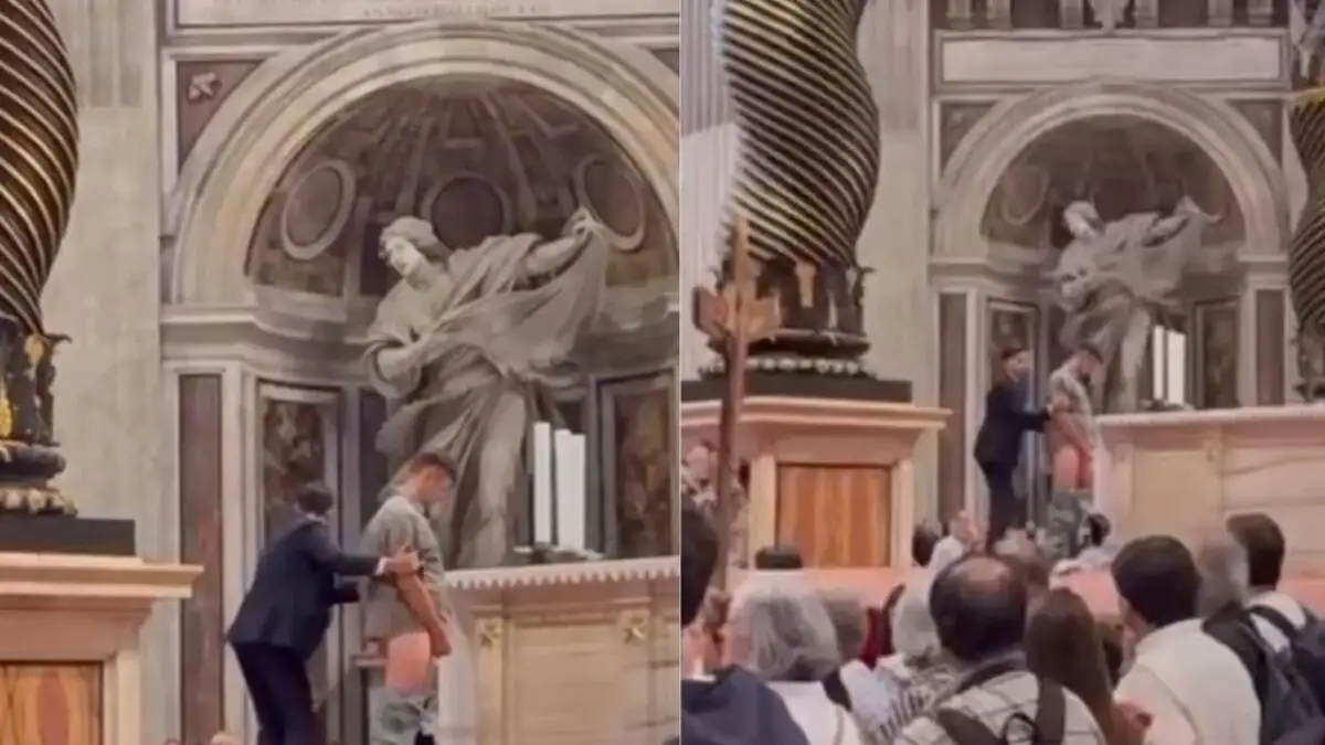 Βατικανό: Συνελήφθη νεαρός που ούρησε μέσα στη Βασιλική του Αγίου Πέτρου