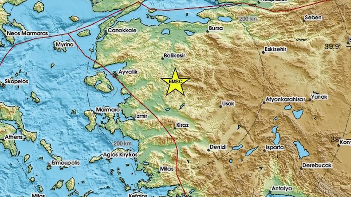 Σεισμός 6,1 ρίχτερ στη Δυτική Τουρκία