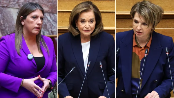 Κωνσταντοπούλου μαινόμενη στη Διάσκεψη των Προέδρων - Σήκωσε κινητό για να καταγράψει την Μπακογιάννη, εξύβρισε την Γεροβασίλη