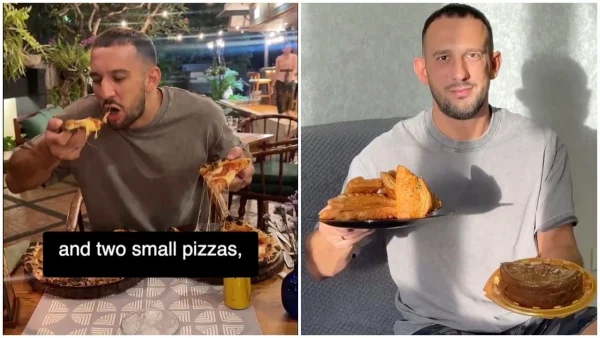Influncer πέθανε μετά από «μαραθώνιο» φαγητού με 10.000 θερμίδες την ημέρα (vid)