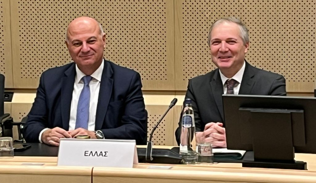 Ο Υπουργός Αγροτικής Ανάπτυξης και Τροφίμων Κώστας Τσιάρας στο Συμβούλιο Υπουργών Γεωργίας και Αλιείας της ΕΕ