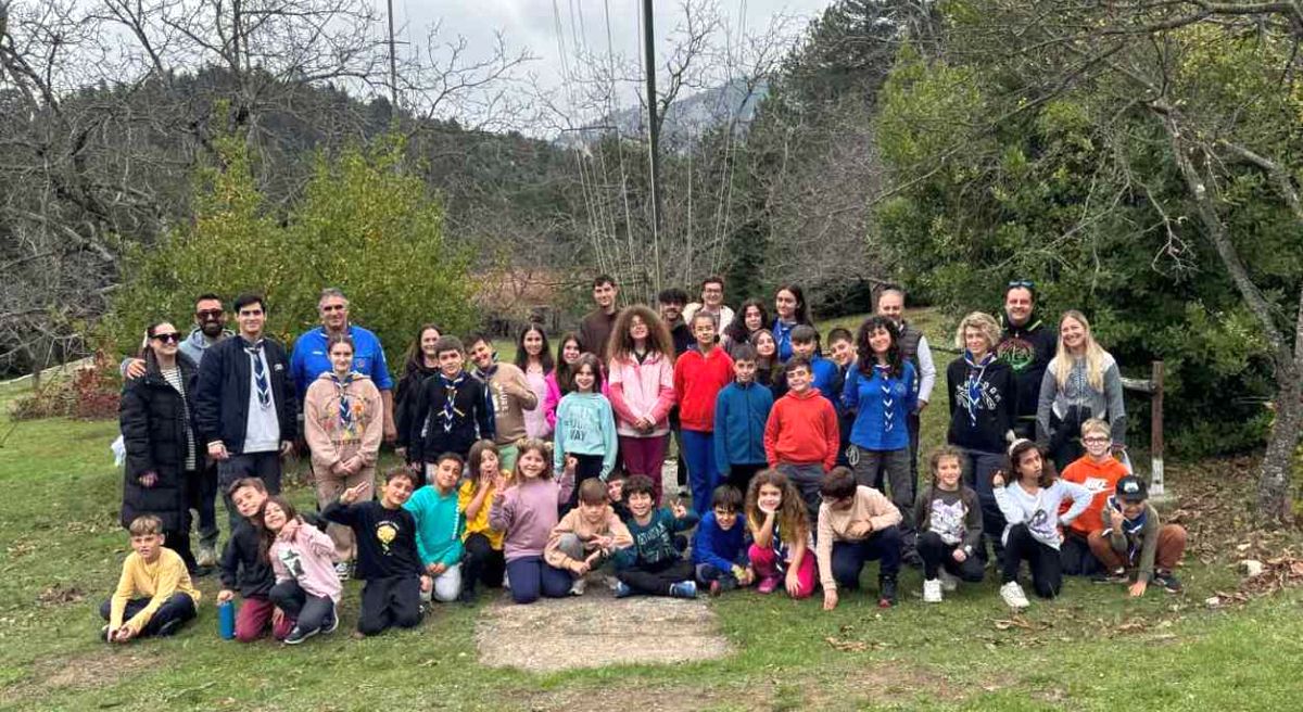 Στον Παρνασσό για δύο ημέρες βρέθηκαν προσκοπάκια και μέλη του 1ου Συστήματος Αεροπροσκόπων Λαμίας