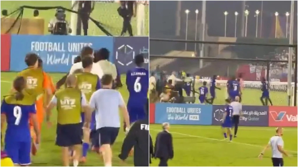 Χαμός στο Μουντιάλ Κ17: Επεισόδια με ξύλο μεταξύ παικτών και... συγγενών στο Γαλλία-Κολομβία - Βίντεο