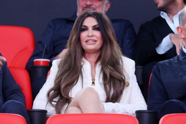 Στο ΣΕΦ για τον αγώνα του Ολυμπιακού με τη Ζαλγκίρις η Κίμπερλι Γκιλφόιλ - Δείτε φωτογραφίες