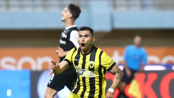ΟΦΗ – ΑΕΚ 0-1: «Απόδραση» με Πινέδα από το Παγκρήτιο για τους «κιτρινόμαυρους»