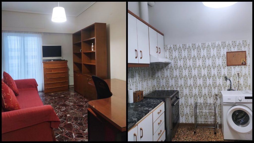 Ενοικιάζεται πλήρως επιπλωμένο και εξοπλισμένο δυάρι στο κέντρο της Λαμίας