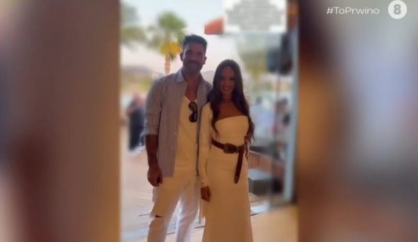 Η Ρία Ελληνίδου επισκέφτηκε το μαγαζί του Δημήτρη Αλεξάνδρου - Δείτε βίντεο