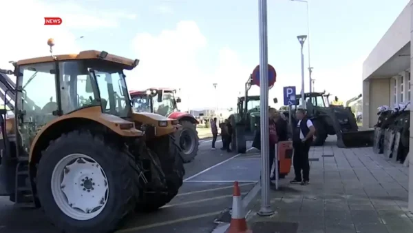 Αλεξανδρούπολη: Ένταση με αγρότες στο αεροδρόμιο για την άφιξη του Κυριάκου Μητσοτάκη