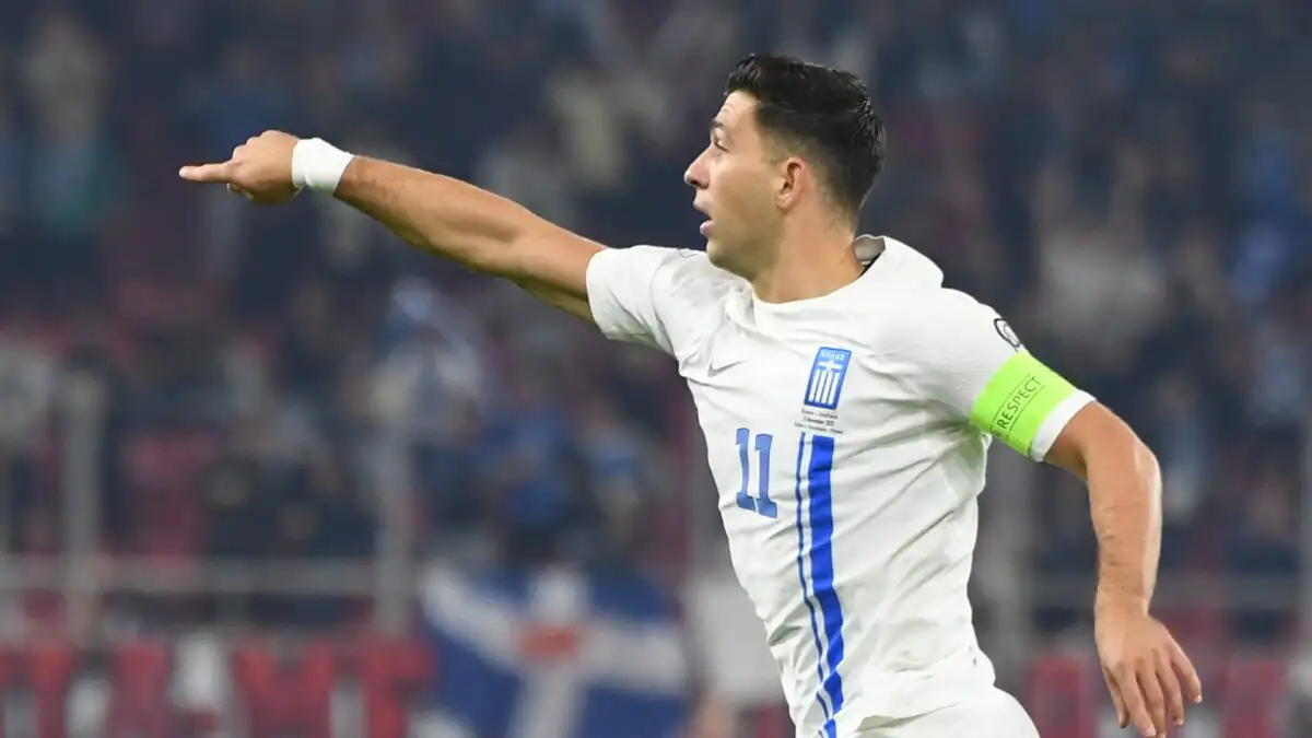 Ελλάδα – Σκωτία: Το γκολ του Μπακασέτα για το 1-0 της γαλανόλευκης