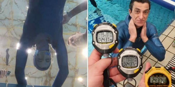 Ο άνθρωπος που (όντως) κοιμήθηκε κάτω απ’ το νερό - Η αδιανόητη 24λεπτη άπνοια ενός Κροάτη - Για ποιον το έκανε