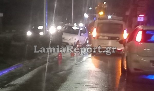 Τροχαίο τα ξημερώματα στη Λαμία - Δείτε εικόνες