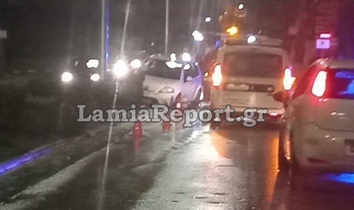 Τροχαίο τα ξημερώματα στη Λαμία - Δείτε εικόνες
