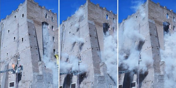 Ρώμη: Πέθανε ο εργάτης που ανασύρθηκε από τα συντρίμμια του «Πύργου των Κόμηδων»