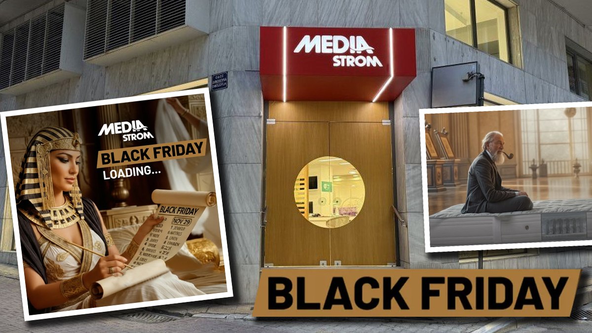 Μοναδικές Black Friday προσφορές στη Media Strom για όλο τον Νοέμβριο!