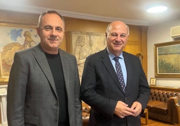 Με τον Υπουργό Αγροτικής Ανάπτυξης και Τροφίμων συναντήθηκε ο δήμαρχος Λαμιέων