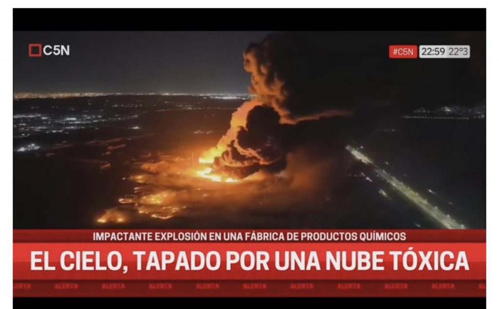 Κόλαση στην Αργεντινή μετά από εκρήξεις και φωτιά σε βιομηχανική ζώνη: Πάνω από 20 οι τραυματίες