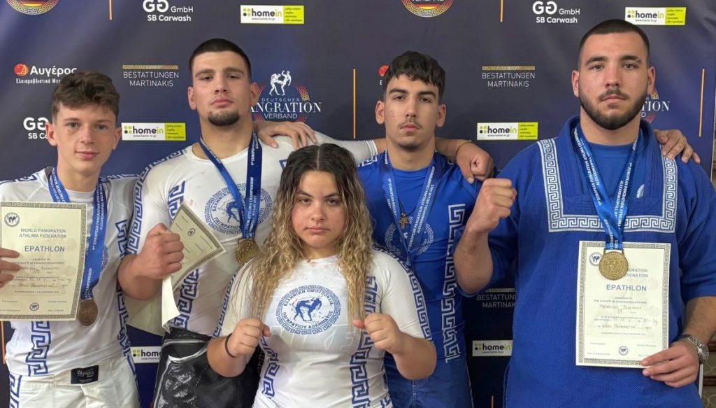 Καμένα Βούρλα: Οι "Τιτάνες" πανηγύρισαν τα πρώτα τους πανευρωπαϊκά μετάλλια