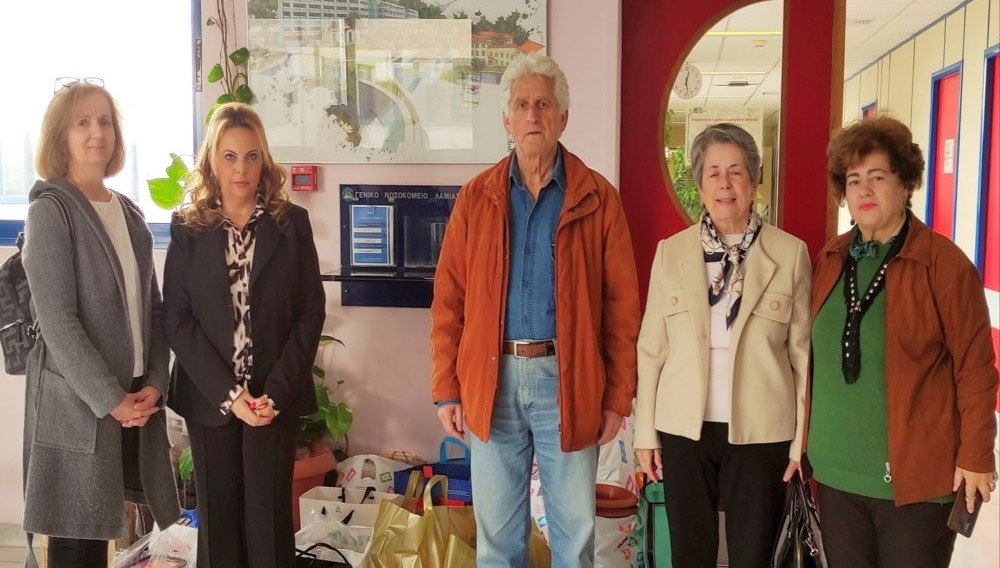 «Η Ψυχή της Παύλιανης» συγκέντρωσε βιβλία για τη Βιβλιοθήκη του Γενικού Νοσοκομείου Λαμίας