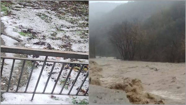 Κακοκαιρία: Προβλήματα στα ορεινά χωριά της Καλαμπάκας – Υπερχείλισαν ρέματα, έκλεισαν δρόμοι