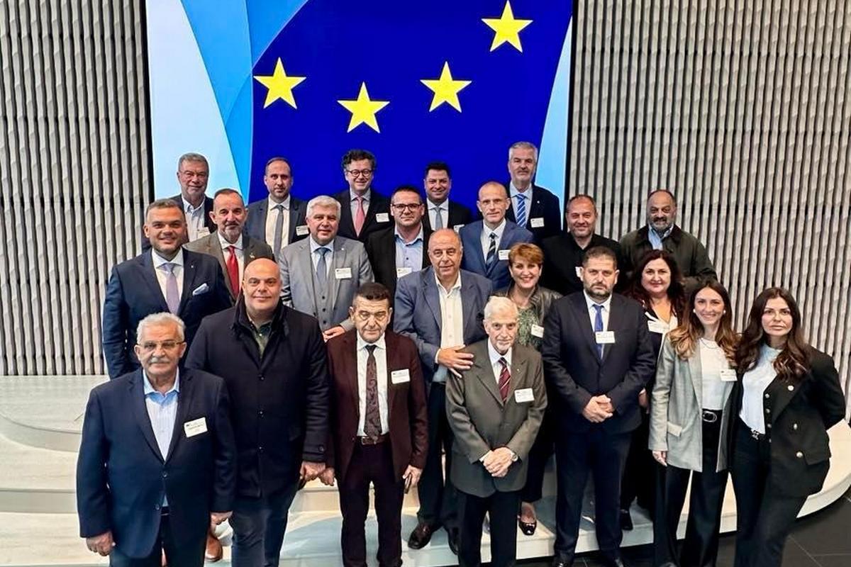 Ο Δήμαρχος Δομοκού Μπάμπης Λιόλιος σε ενημερωτική επίσκεψη στις Βρυξέλλες