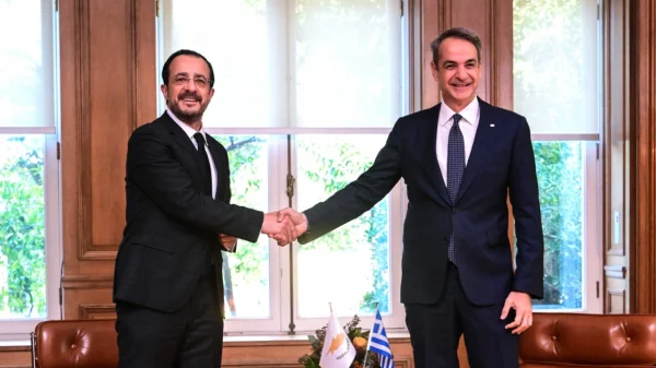 Μητσοτάκης: Είναι σημαντικό Ελλάδα και Κύπρος να μπορούμε να συντονιζόμαστε - Χριστοδουλίδης: Έχουμε μάθει πολλά από εσάς