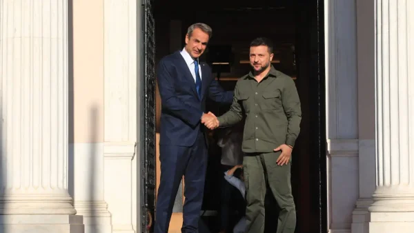 Στην Αθήνα σήμερα ο Βολοντίμιρ Ζελένσκι: Συναντήσεις με Μητσοτάκη και Τασούλα, στο επίκεντρο η ενέργεια