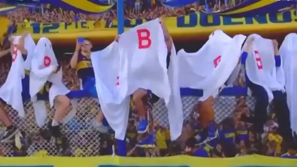 Οπαδοί της Μπόκα Τζούνιορς ντύθηκαν φαντάσματα για να τρολάρουν τη Ρίβερ Πλέιτ στο μεγάλο Superclasico