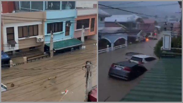 Φιλιππίνες: Ο τυφώνας Καλμάγκι προκαλεί φονικές πλημμύρες και καταστροφές – Οι δρόμοι μετατράπηκαν σε ποτάμια