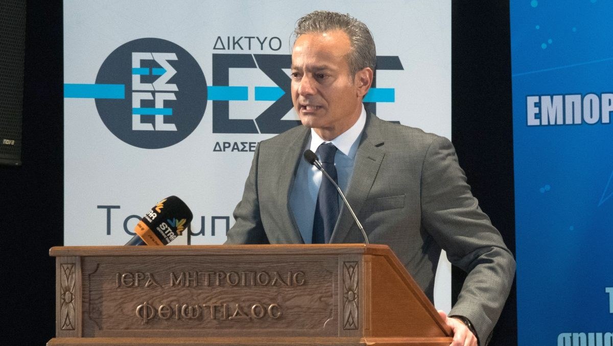 Σταύρος Καφούνης από Λαμία: «Το Εμπόριο πρωταγωνιστής στην τοπική ανάπτυξη»