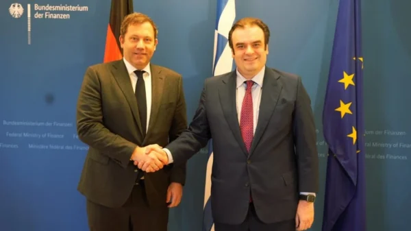 Συνάντηση Πιερρακάκη με τον Αντικαγκελάριο της Γερμανίας: «Επιβεβαιώσαμε τον στρατηγικό χαρακτήρα των σχέσεων Ελλάδας - Γερμανίας»