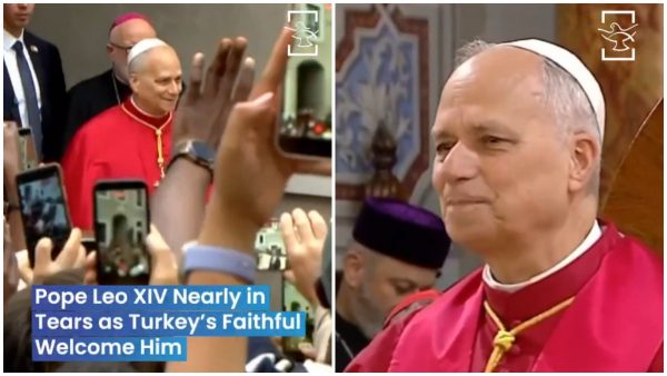 Προσευχήθηκε μαζί με καθολικούς και ορθόδοξους ο Πάπας Λέων στην Κωνσταντινούπολη