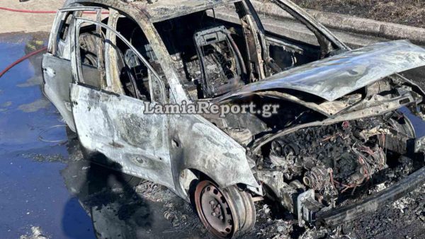 Στις φλόγες παραδόθηκε όχημα που βρισκόταν παρκαρισμένο σε χώρο επιχείρησης