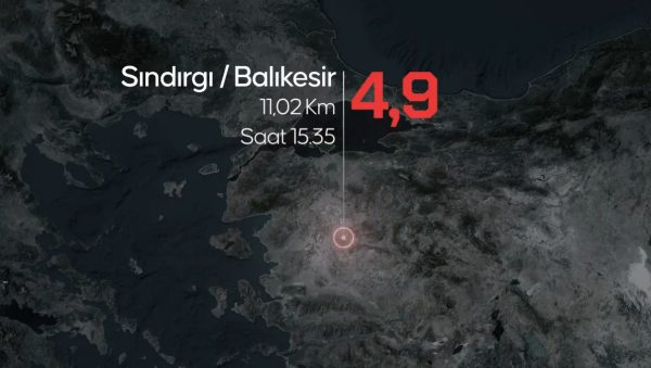 Σεισμός 4,9 Ρίχτερ στη Δυτική Τουρκία, στην ίδια περιοχή με τα 6,1 της περασμένης εβδομάδας