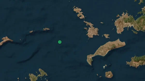 Σεισμός 3,6 Ρίχτερ ανοιχτά από την Κάλυμνο – 15 χιλιόμετρα το εστιακό βάθος
