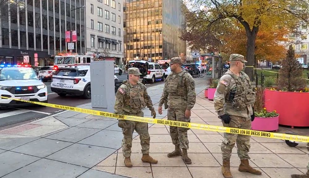 Πυροβόλησαν δύο άνδρες της Εθνοφρουράς κοντά στον Λευκό Οίκο