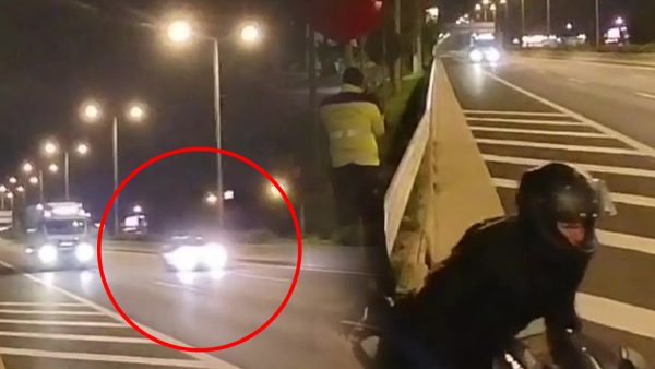 Η στιγμή που η τροχαία «τσακώνει» τον μεθυσμένο οδηγό στην Αθηνών – Λαμίας να τρέχει με 230 χλμ - ΒΙΝΤΕΟ