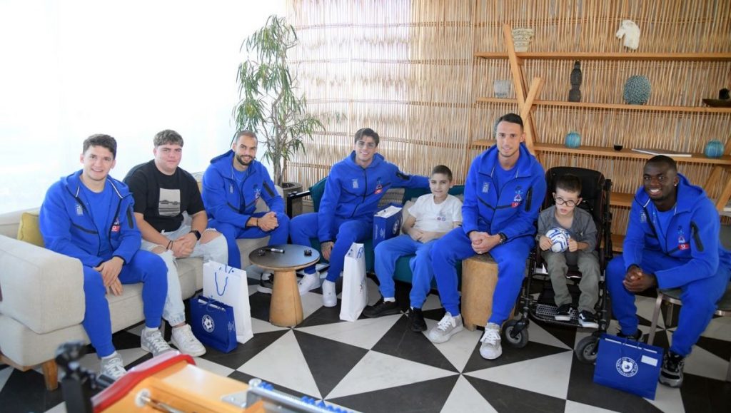 Τζόλης, Τετέι, Ρότα και Χατζηδιάκος έκαναν έκπληξη σε τρία παιδιά από το Make-A-Wish Ελλάδος (ΒΙΝΤΕΟ)