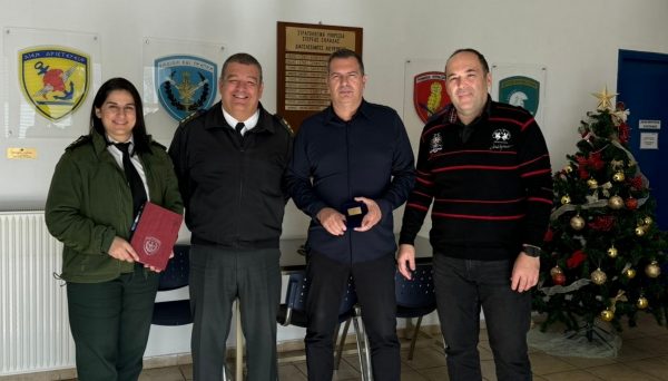 ΕΣΠΕΕΦ: Εθιμοτυπική επίσκεψη στον Διευθυντή της Στρατολογικής  Υπηρεσίας Στερεάς Ελλάδας