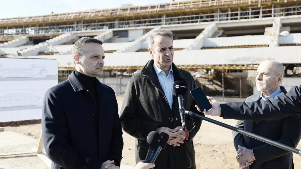 Η ανάρτηση Μητσοτάκη για την αυτοψία στον Βοτανικό: Ένα γήπεδο που αξίζει στον Παναθηναϊκό, γίνεται πλέον πραγματικότητα