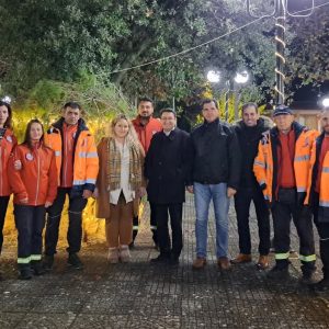 Φωταγώγηση του Χριστουγεννιάτικου Δέντρου στην Κυρτώνη του Δήμου Λοκρών