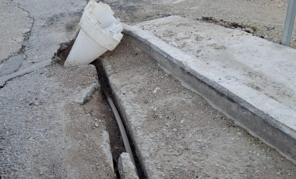 Λαμία: Δρόμοι - παγίδες εξαιτίας κακοτεχνιών εργολάβων