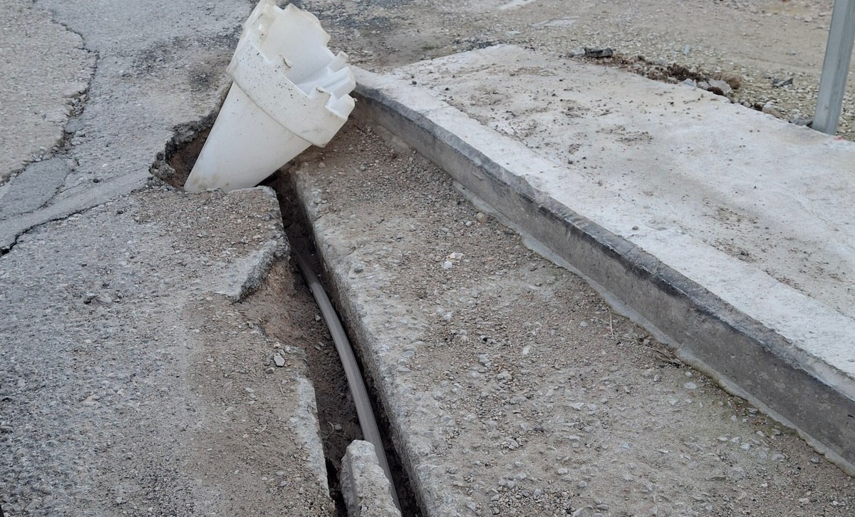 Λαμία: Δρόμοι - παγίδες εξαιτίας κακοτεχνιών εργολάβων