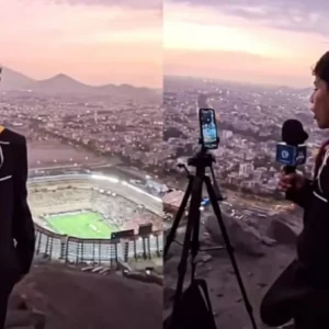 15χρονος από το Περού έκανε live τον τελικό του Κόπα Λιμπερταδόρες από έναν λόφο!