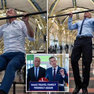 Υπουργοί της κυβέρνησης Τραμπ σε διαγωνισμό… έλξεων σε αεροδρόμιο (ΒΙΝΤΕΟ)