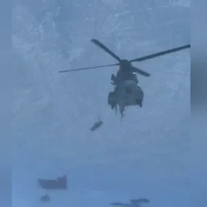 Βίντεο από την γιγαντιαία επιχείρηση ανάσυρσης των σορών των 4 θυμάτων από τα Βαρδούσια όρη στην Φωκίδα