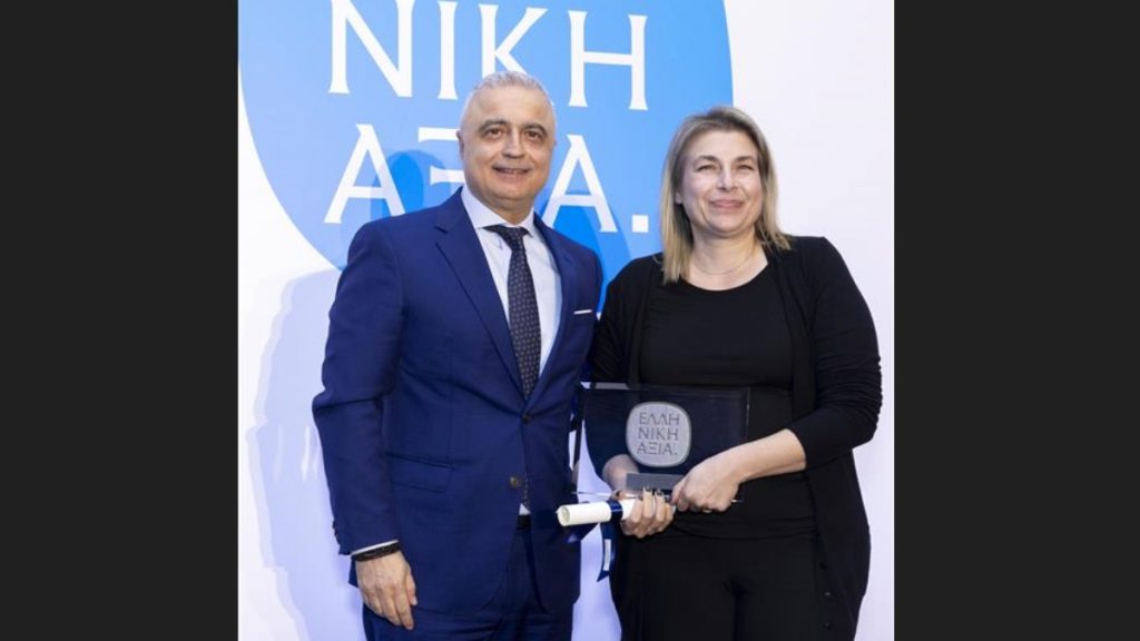 Η Ηπειρωτική Βιομηχανία Εμφιαλώσεων διακρίθηκε στα Βραβεία «Ελληνική Αξία» του ΣΒΕ