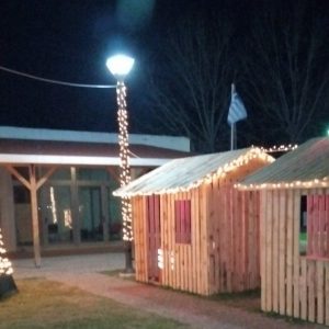 Έλαμψε το λιμάνι της Γλύφας - Το άναμμα του Χριστουγεννιάτικου δέντρου (ΦΩΤΟ)