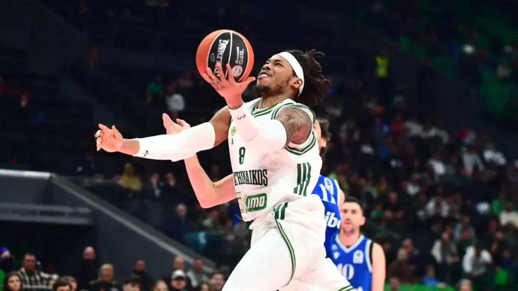 Ο Ρισόν Χολμς επέστρεψε στην αγωνιστική δράση μετά από σχεδόν 2 μήνες για τον Παναθηναϊκό