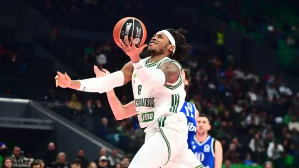 Ο Ρισόν Χολμς επέστρεψε στην αγωνιστική δράση μετά από σχεδόν 2 μήνες για τον Παναθηναϊκό